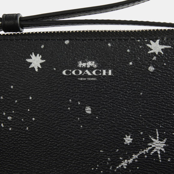 Coach Handbags - COACH Corner Zip Wristlet With Star Print NWT